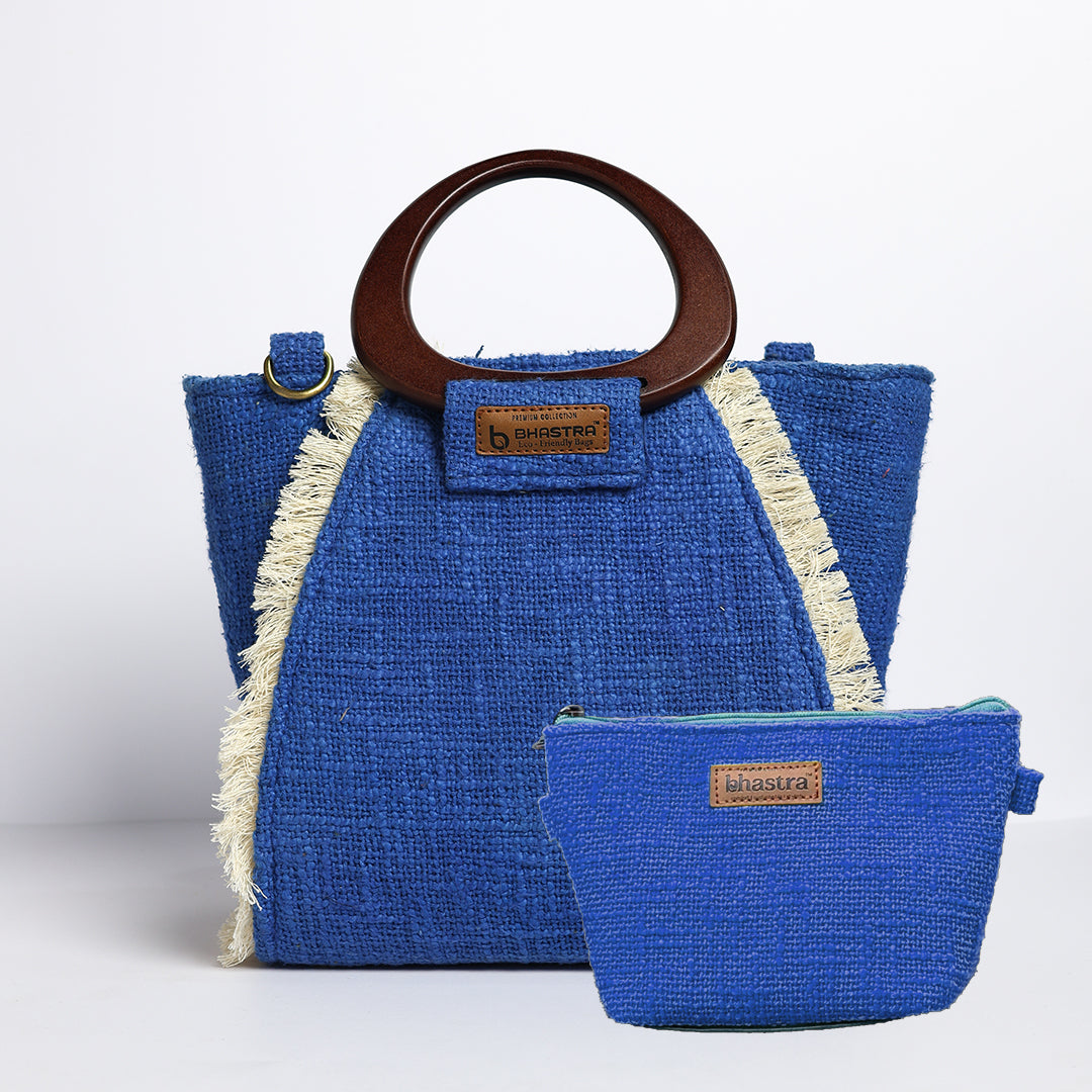 Egytian Blue Ariel Bag(Includes Ariel Bag and Vanity Pouch)