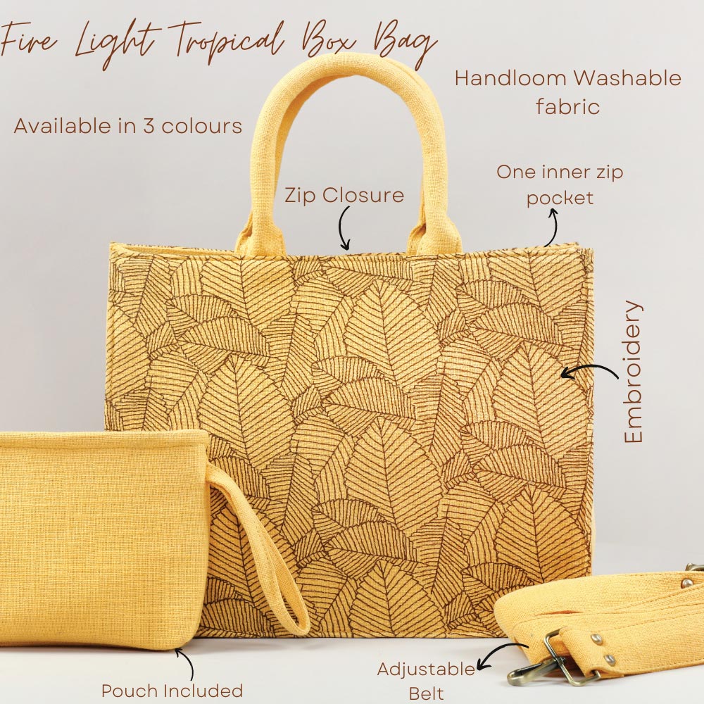 Fire light tropical medium box bag
