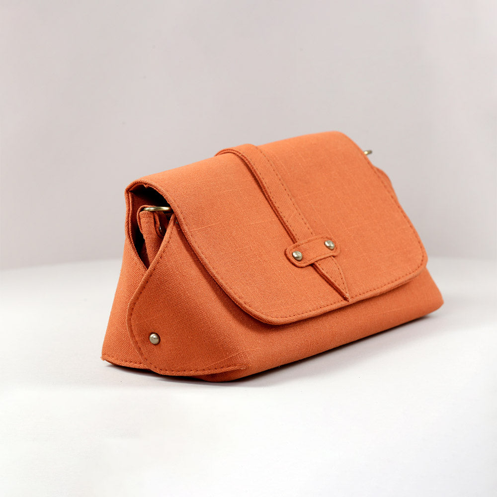 Rustic orange Amaira Sling Bag