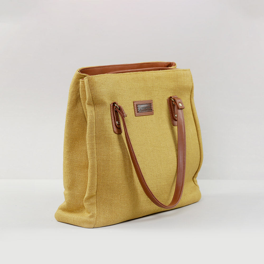 Dandelion Weave Three Pocket Tote Bag