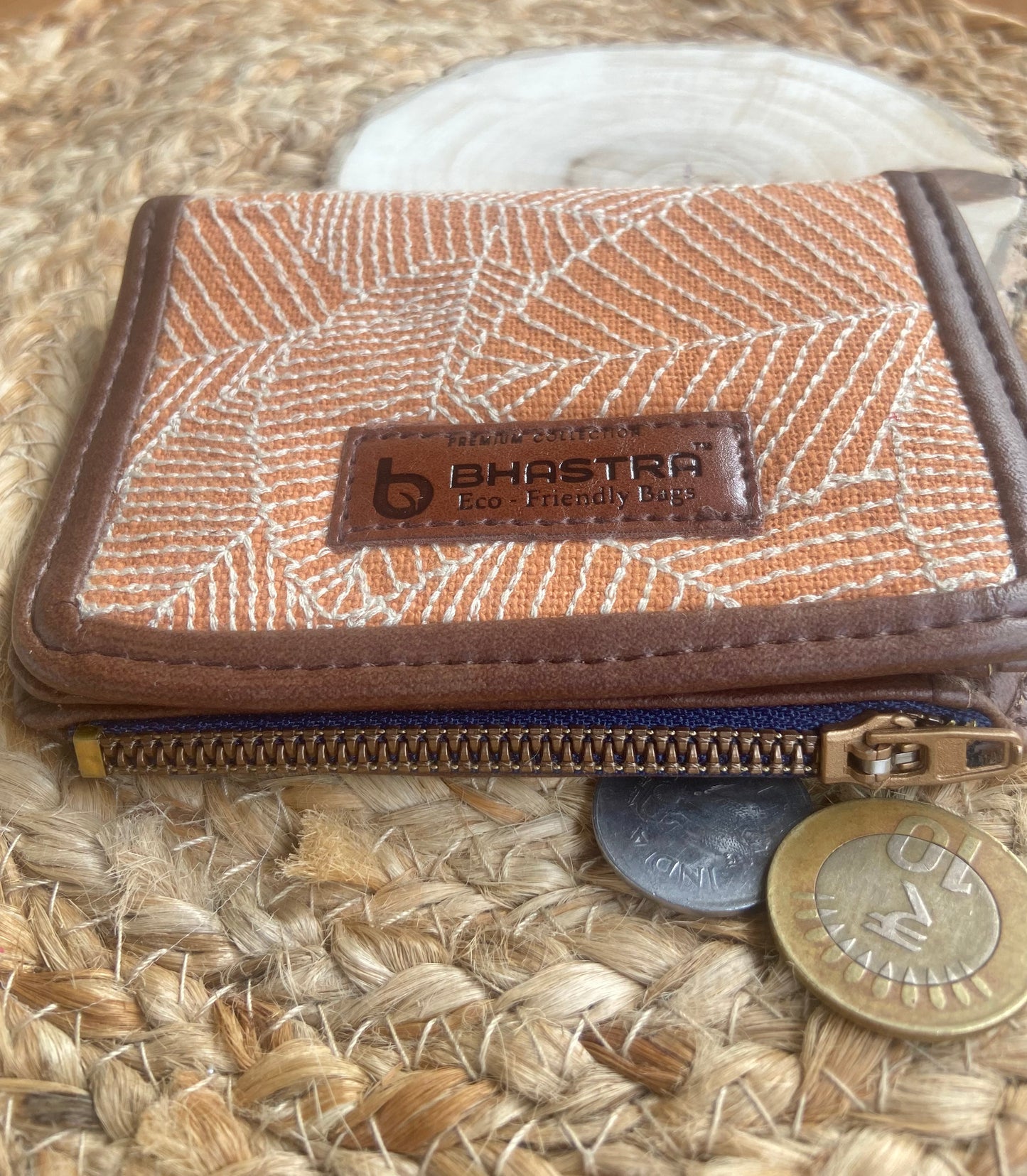 Coral Tropical Mini Wallet